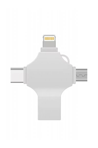 Epilons Otg 4in1 Cep Telefonu Çok Fonksiyonlu Usb Flash Bellek 128 Gb Type-c,...
