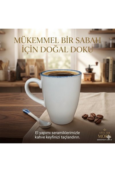 Altijara Kupa Bardak Fincan Porselen Kahve Kupa Bardak 250ml 1Adet