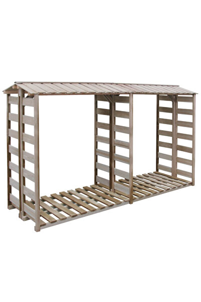 Concept Șopron lemne de foc, 300 x 90 x 176 cm, lemn de pin tratat