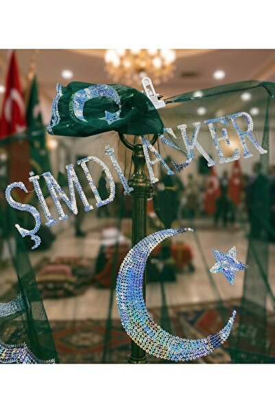 GÜVEN مجموعة قفازات الشال العسكرية باللون الأخضر O Now Soldier مع شال لامع عل...