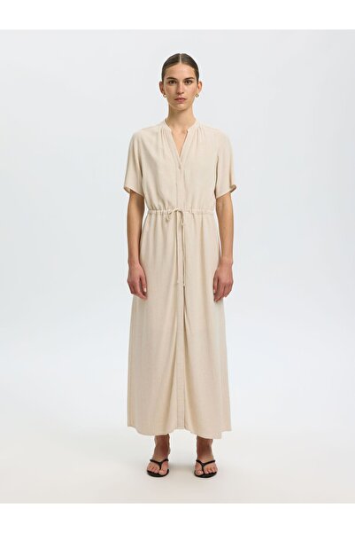Selected Femme Blusenkleid Kurzarm