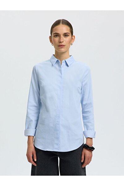 Selected Femme Langarmhemd Taillierte