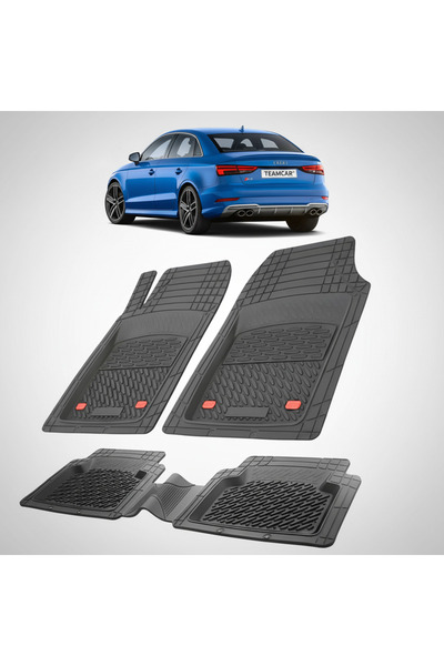 TEAMCAR ®   Covorașe auto tip tavă compatibile cu Audi A3 8V Sedan (2013–2020)