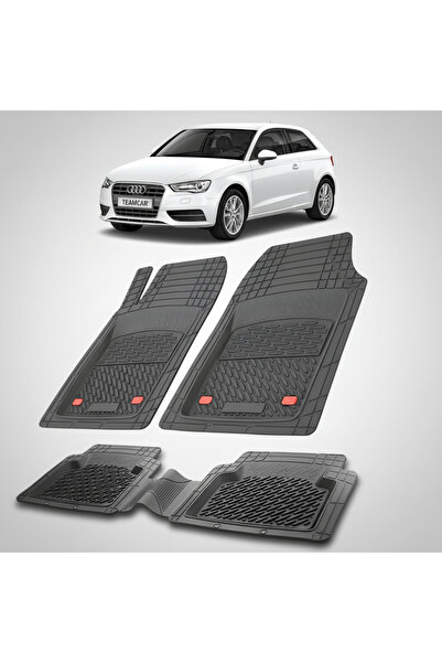 TEAMCAR ®   Covorașe auto, tip tavă, compatibile cu Audi A3 8V Hatchback cu 3...