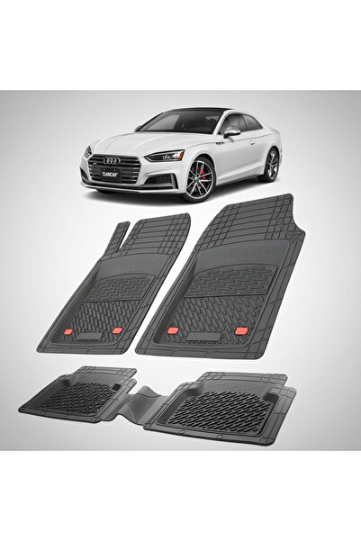 TEAMCAR Covorașe auto compatibile Audi A5 F5 Coupe 2016-2025 |   Negru
