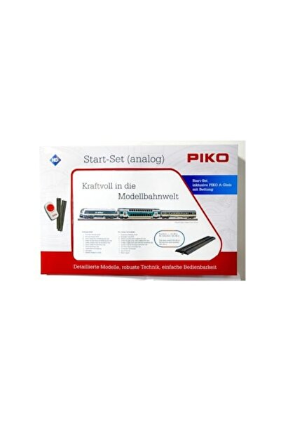 Piko Set de start cu locomotiva diesel si 2 vagoane de calatori,H0,Piko,57139