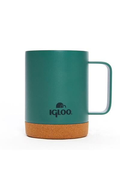IGLOO Cork Mug 350ml-YEŞİL