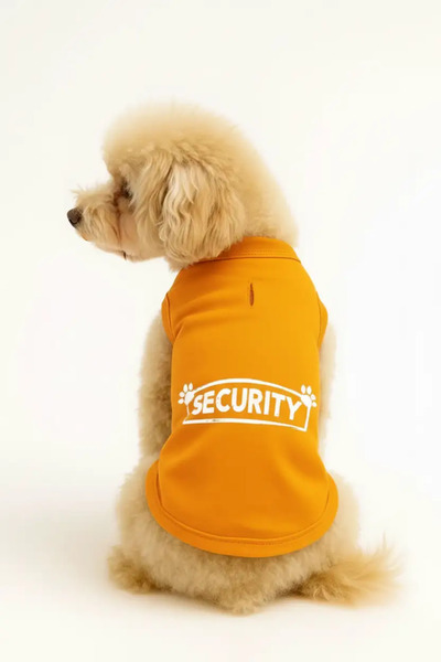 MPZ Pets Cat and Dog Clothing & Gown - Orange Security Undershirt