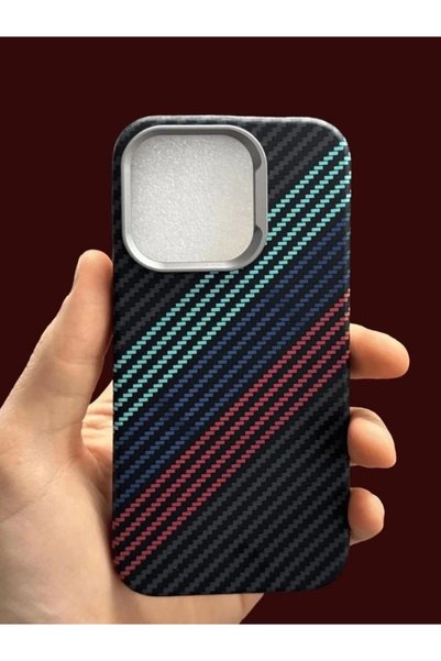 bbtech Patterned Mixed Color Premium Case with Magsafe Feature Compatible wit...
