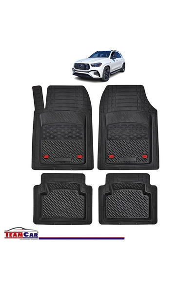 TEAMCAR ®   Covorașe auto, tip tavă, compatibile cu Mercedes-Benz GLE W167 SU...