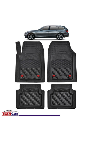 TEAMCAR Covorașe auto TeamCar ®   Suport tip tavă compatibil cu BMW Seria 3 F...