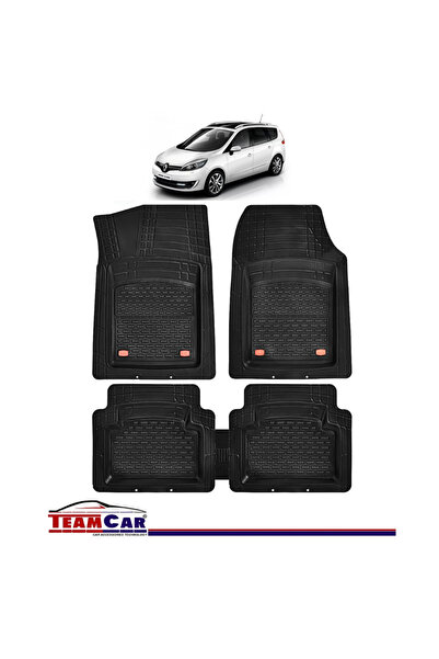 TEAMCAR Covorașe auto Renault Grand Scenic III (2009-2016) Negre