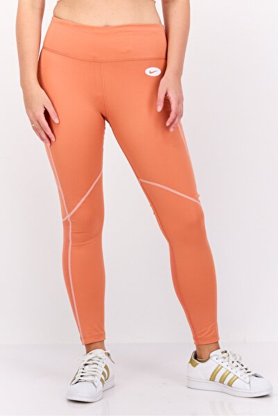 Nike Women Sportswear Fit Brand Logo Training Leggings, Coral