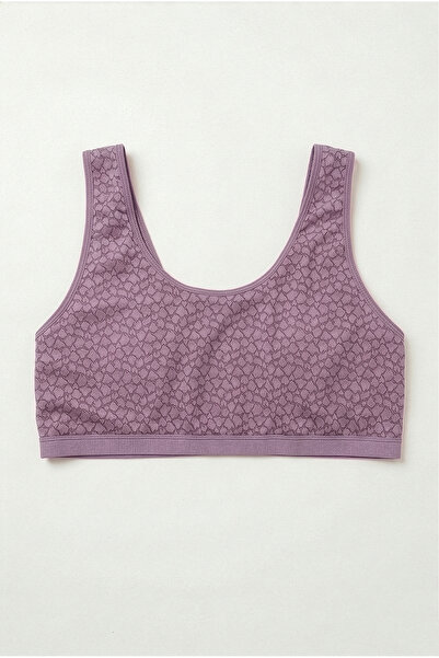 HNX Γυναικείο μπουστάκι με χοντρό λουράκι από δαντέλα λεοπάρ