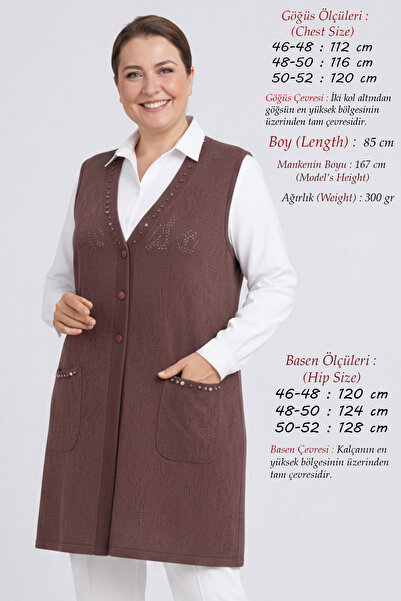 Laden Γυναικείο λεπτό καλοκαιρινό ανοιξιάτικο μακρύ διάτρητο πλεκτό γιλέκο Mo...