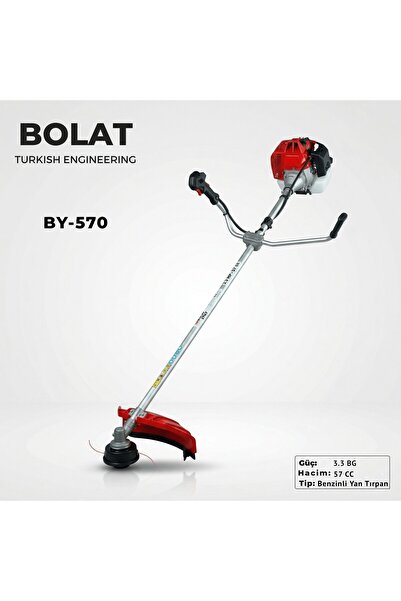 Genel Markalar BY 570 Atak Benzin Motorlu Yan Tırpan 3.3 Hp