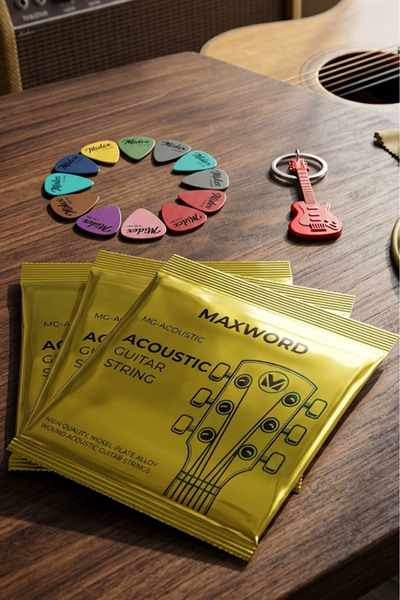 Maxword GT-Acoustic-3X Σετ χορδών ακουστικής κιθάρας υψηλής ποιότητας 3 σετ (...