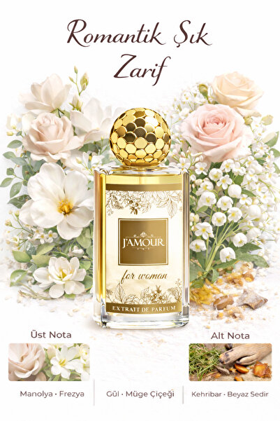 J'AMOUR EAU DE PARFUME W307 Chlo.Chlo. Kadın Parfümü 50 ml Çiçeksi & Pudramsı...