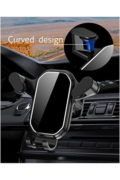 AutoFamily AUTO FAMILY Folding Car Phone Holder, Magnetic Phone Holder for Car, 360° Rotation Foldable