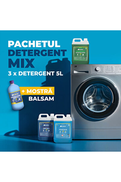 Detergent La Canistra Pachet Detergent MIX 3x5L + 500 ml Balsam cadou