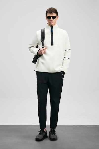 Lufian Ανδρικό αθλητικό παντελόνι Flexor μαύρο