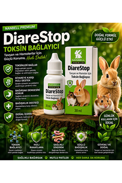 Nanbell Tavşanlar İçin Toksin Bağlayıcı 30 Ml