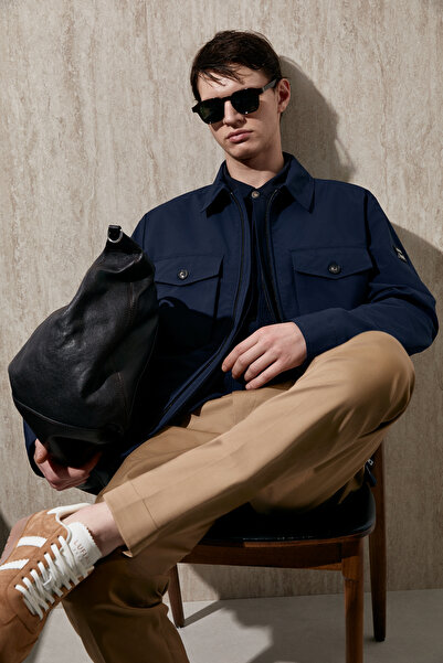 Lufian Troy Erkek Mont Lacivert