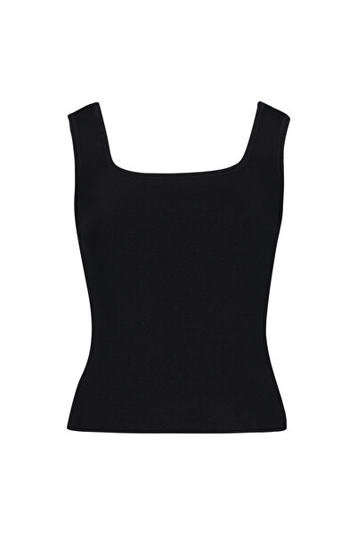 Lufian Γυναικείο πουλόβερ Donatel μαύρο