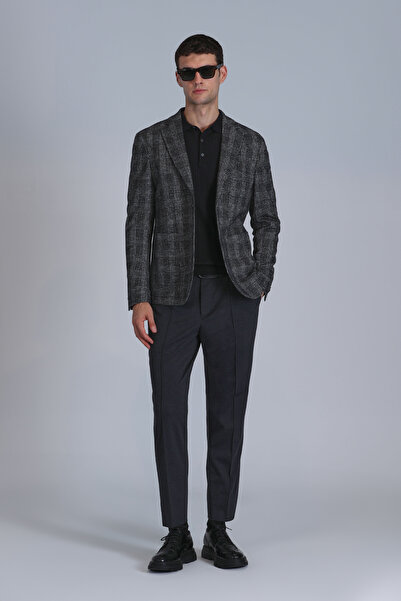 Lufian Ανδρικό παντελόνι chino Slim Fit από την Antoni Spor σε ανθρακί