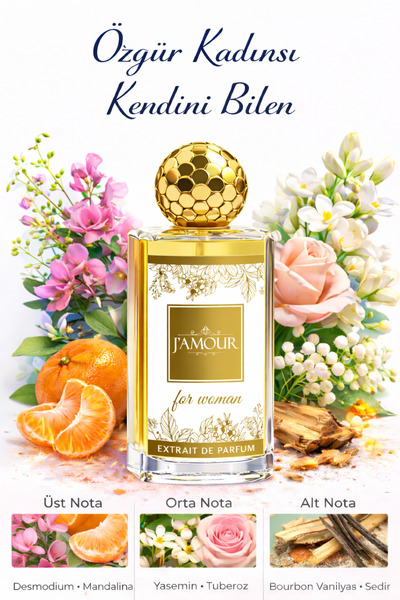 J'AMOUR EAU DE PARFUME W308 G.Arm. MayWay 50 ml Kadın Parfümü Beyaz Çiçeksi, ...