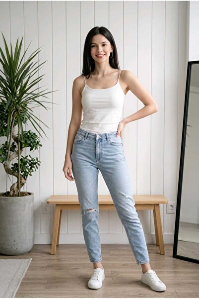 hies Ultra Flexible Lycra White Color Undershirt & Blouse with Rubber Straps