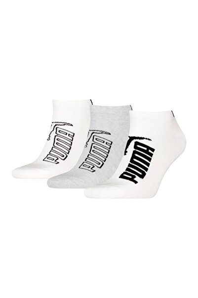 Puma 938994 Elements Btw 3 paketa 3 komada unisex čarapa BELE