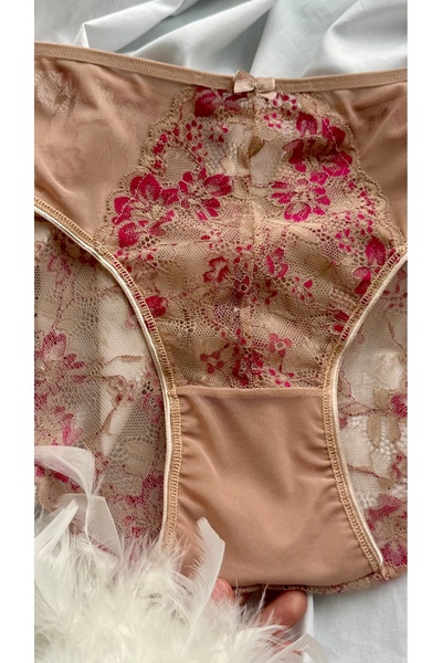 YOYYO Γυναικεία εσώρουχα με φλοράλ σχέδιο σε μεγάλο μέγεθος