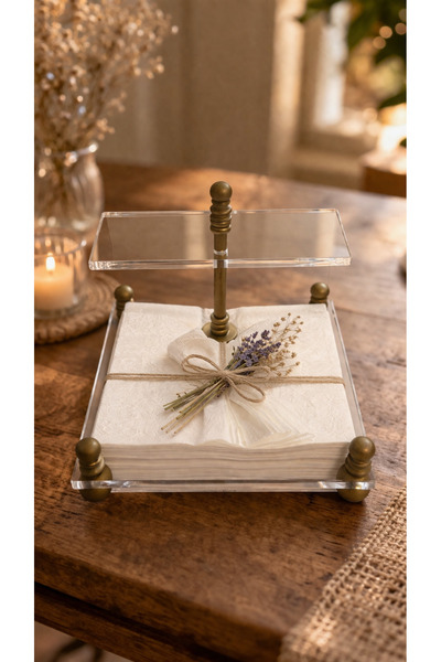 innossa pleksi dekorasyon Θήκη χαρτοπετσετών σερβιρίσματος από πλεξιγκλάς με ...