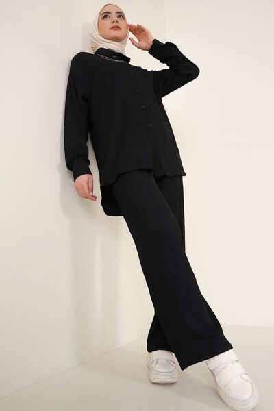 Hiccup BDART two-piece set, oversized shirt and pants, coordinated