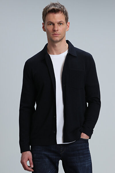 Lufian Alter Men's Sweater Navy Blue