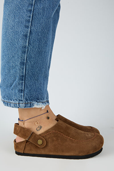 Manijero Γυναικεία παπούτσια Yalena Γνήσιο Δέρμα Flat with Back Strap Sabo Ta...