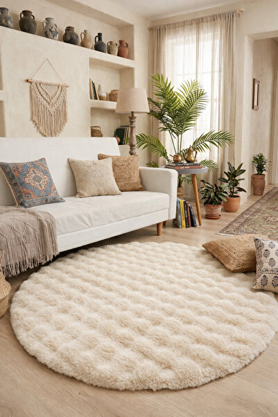 HOME Bubble Kitchen Oval Anti-Slip Sole Carpet