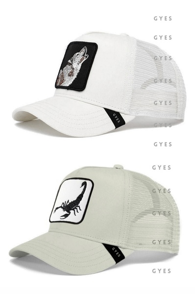 GYES Σετ αθλητικών καπέλων Unisex - με φιγούρες ζώων, σετ 2 τεμαχίων, ρυθμιζό...