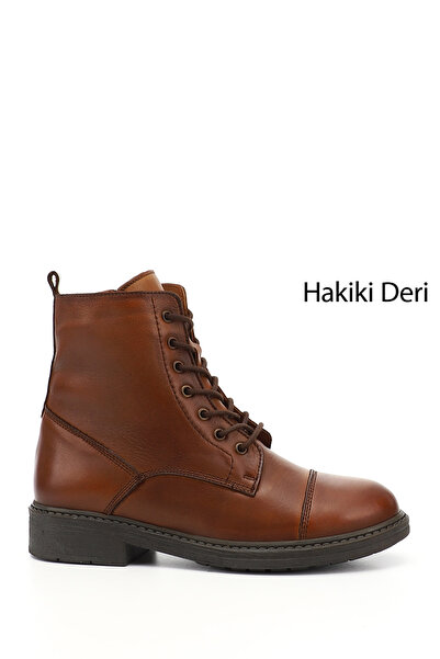 GÖNDERİ(R) Γυναικείες/Κορίτσια Tan Αντίκες Γνήσιες Δερμάτινες Μπότες με φερμουάρ