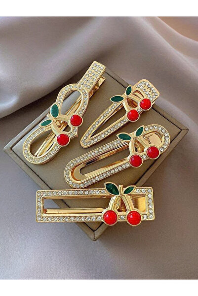 NOT GUILTY Μεταλλικό Μοντέλο Τσιρές Κεράσι με Πέτρα, Διπλό Στυλό