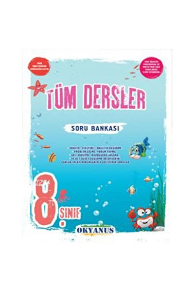 Okyanus Yayınları 8. Sınıf Tüm Dersler Soru Bankası