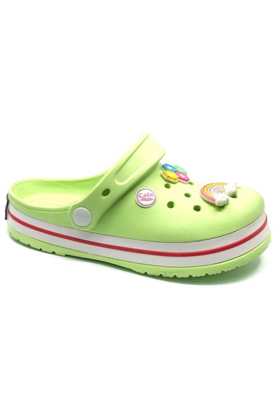 Kids Club Shoes Kocamanlar 7010 Sabo Ежедневни детски чехли унисекс ЗЕЛЕНИ