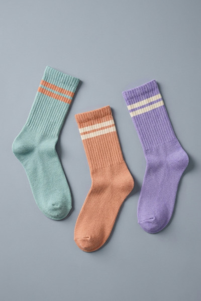 Katia&Bony Συσκευασία με 3 ριγέ κοριτσίστικες κάλτσες