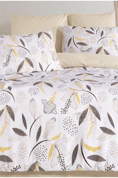 NazeninHome Σετ Παπλωματοθήκη Dream Ranforce Μονό Βαμβακερό Charlotte |   Χωρ...