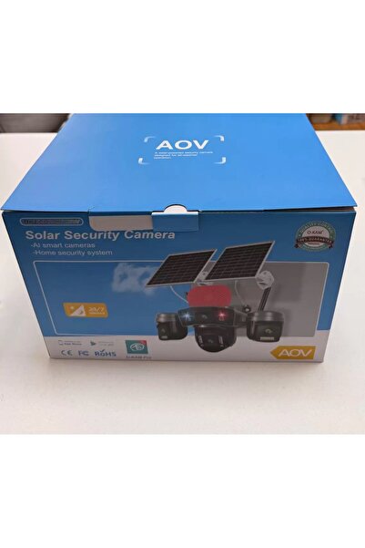 O-KAM Premium Serisi 12MP 4 Kameralı 4G Çift Solar Panel Gece Görüş 1YIL İnternet