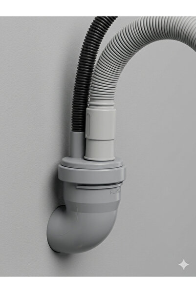 değişim plastik çamaşır makinesı, kurutma makinesı çiftli gider adaptörü