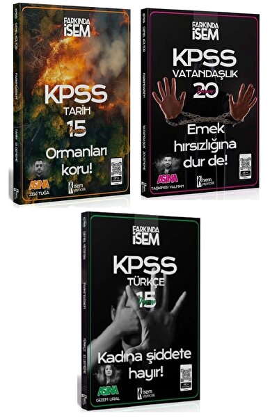 İsem Yayıncılık SÜPER FİYAT - İsem 2025 KPSS Türkçe+Tarih+Coğrafya+Vatandaşlı...
