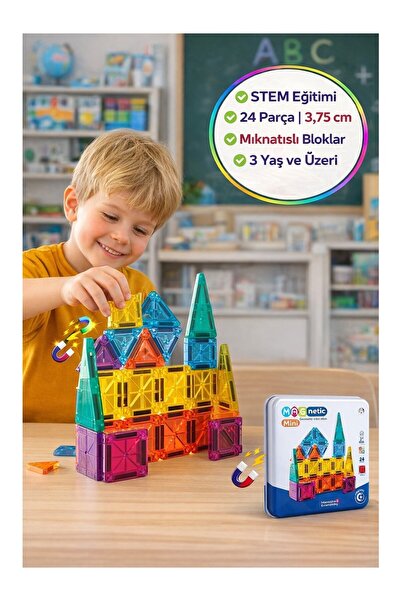 Magnetic Orijinal Blok Chuagn Huang Mini Manyetik Yapı Blokları seti
