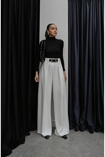 Lovely butik ΓΥΝΑΙΚΕΙΟ ΠΑΝΤΕΛΟΝΙ ΜΕ ΨΗΛΗ ΜΕΣΗ, ΛΕΠΤΟΜΕΡΕΙΑ ΖΩΝΗΣ, ΦΑΡΔΙΑ ΜΠΑΤ...